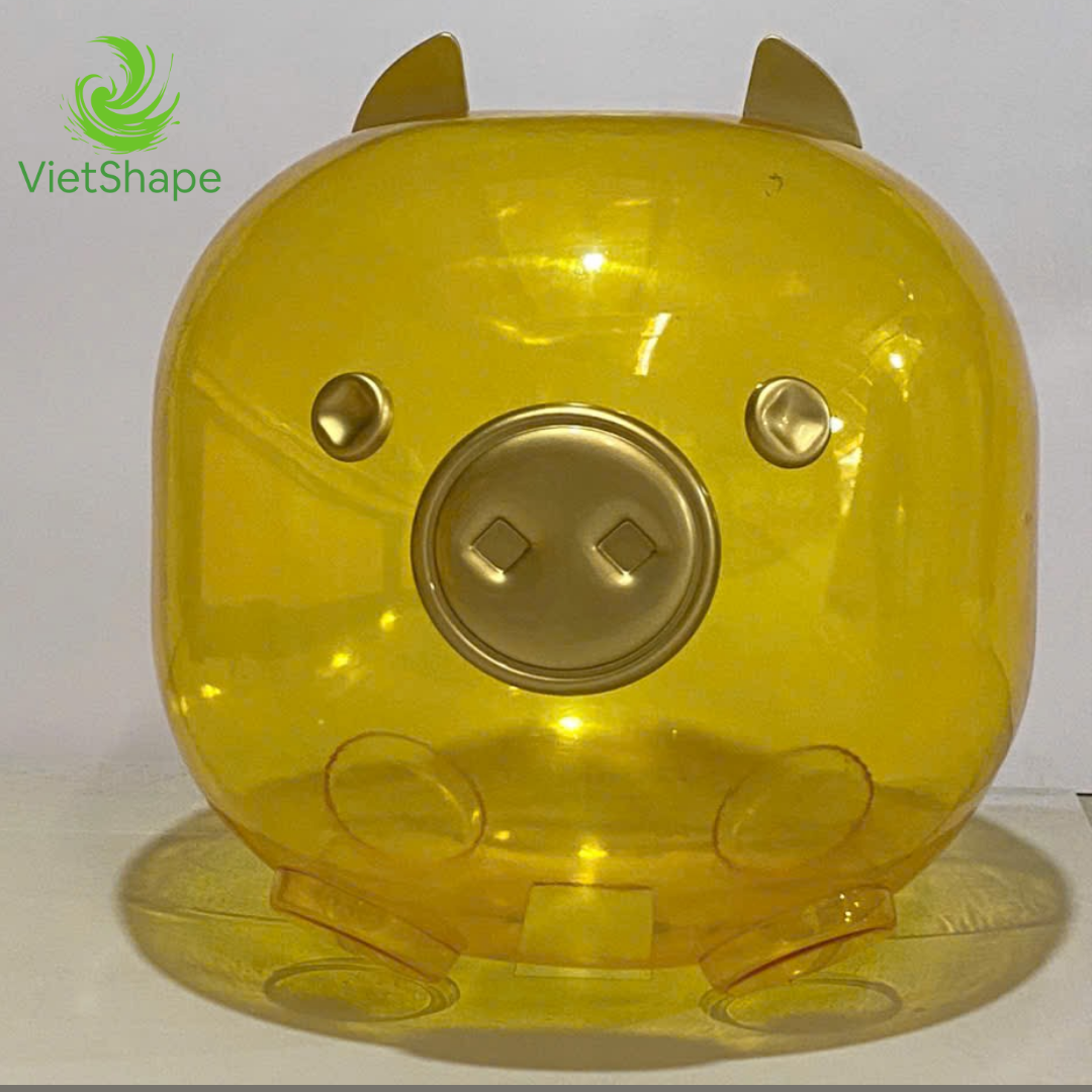 mô hình ống heo 3d mica