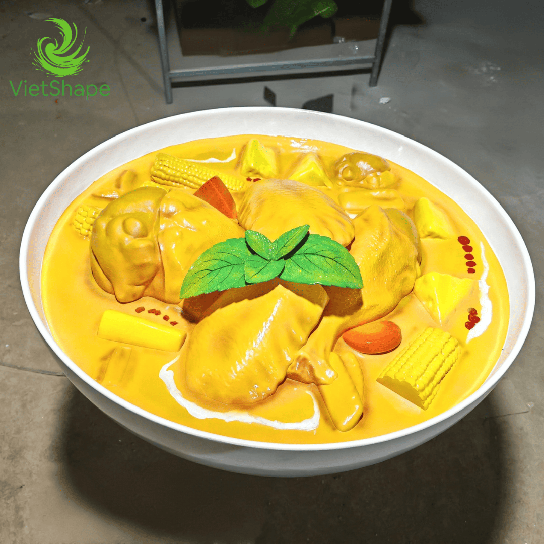 mô hình tô cà ri