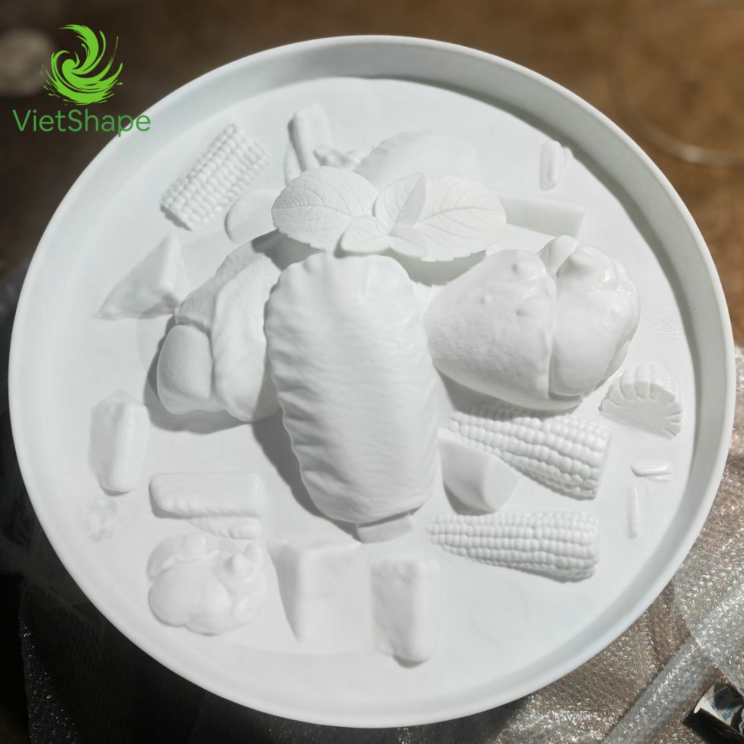 sản phẩm mô hình nhựa 3D hoàn thiện bề mặt mịn