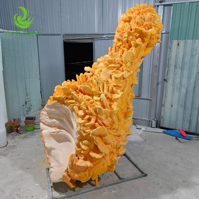 Mô hình đùi gà khổng lồ bb.q Chicken hoàn thiện bởi VietShape bằng nhựa PETG và Composite