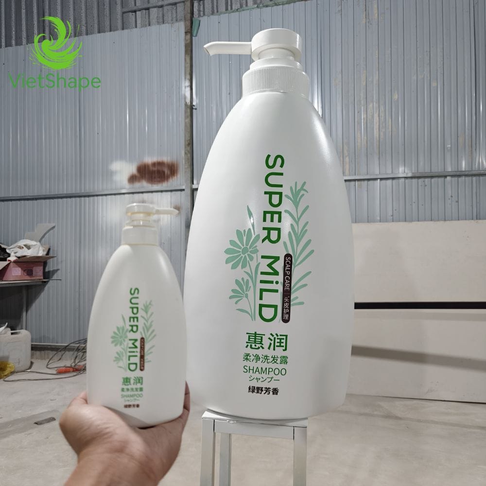 mockup mô hình Super Mild quảng cáo